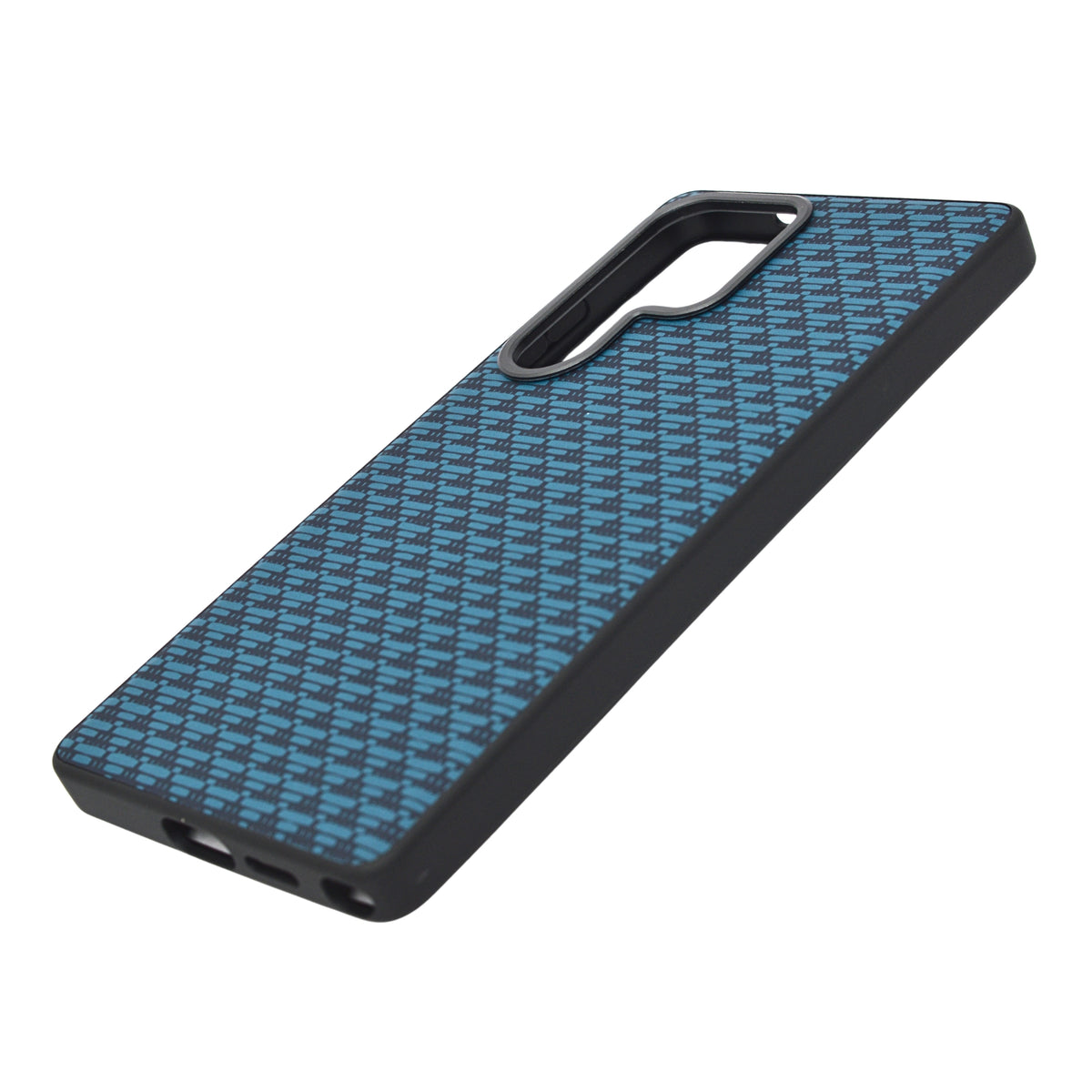 Carbon Weave Pattern Phone Case for Samsung Galaxy S25 Ultra