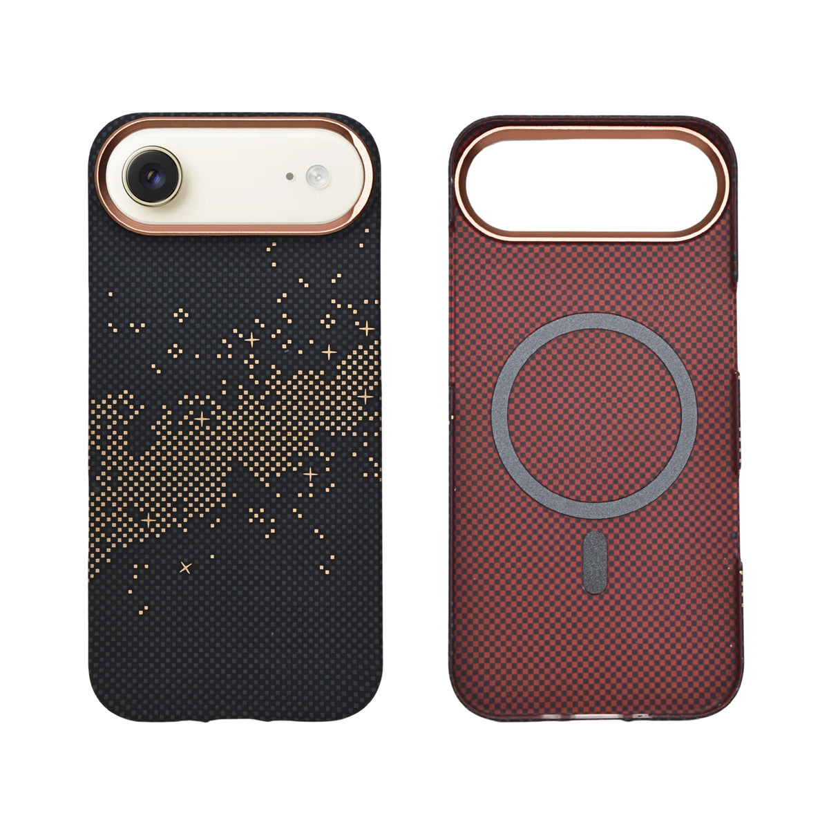 Kevlar Texture Magsafe Armor Phone Case for iPhone 17 Air
