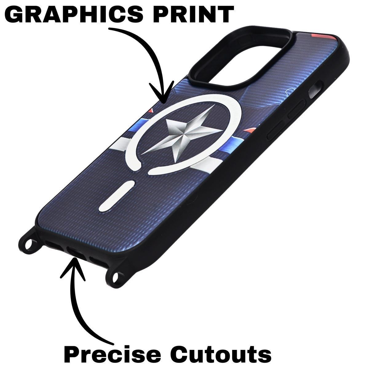 Anime Print Vibrant Character Design Phone Case for iPhone 14 Pro