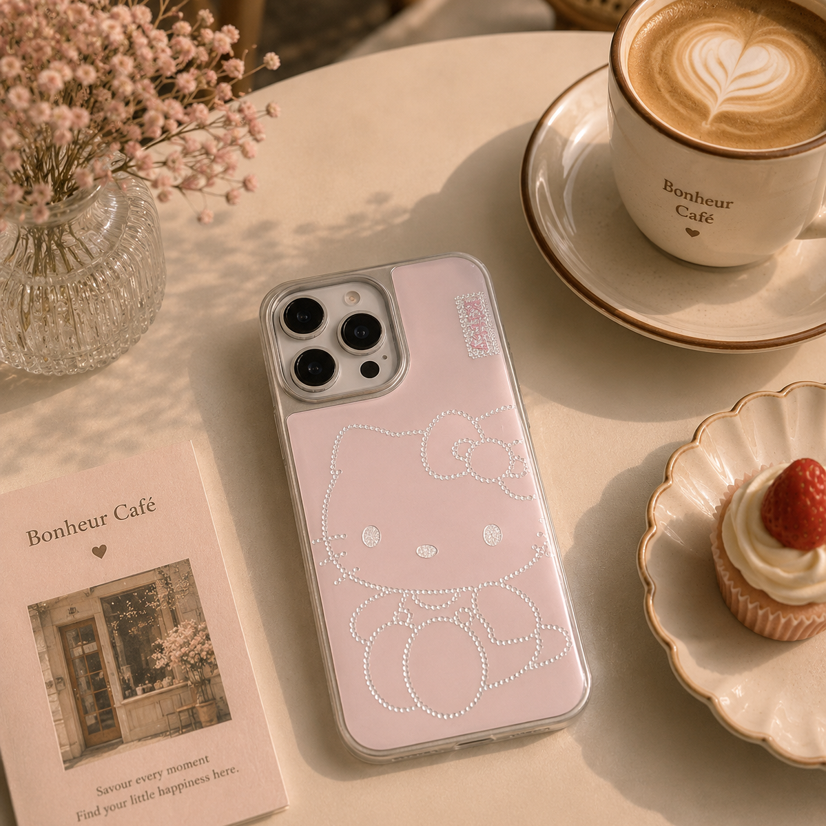 Pink Hello Kitty Pattern Case