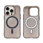 Smoky Frost MagSafe Compatible Transparent Phone Case for iPhone 14 Pro Max