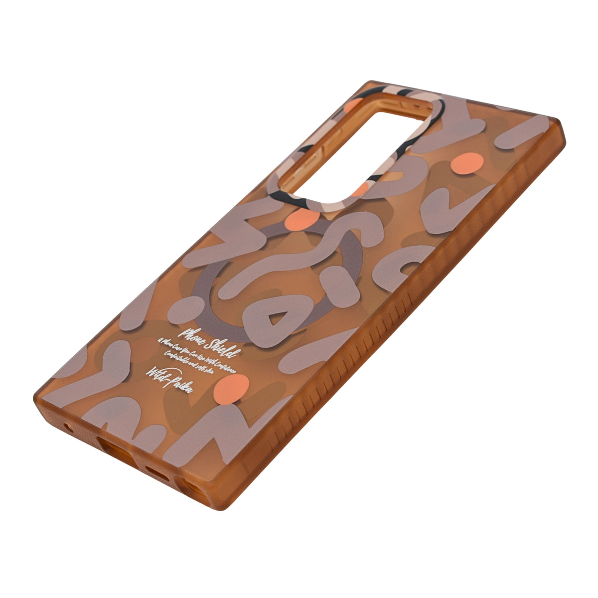 Abstract Pattern MagSafe Compatible Shockproof Phone Case for Samsung S24 Ultra