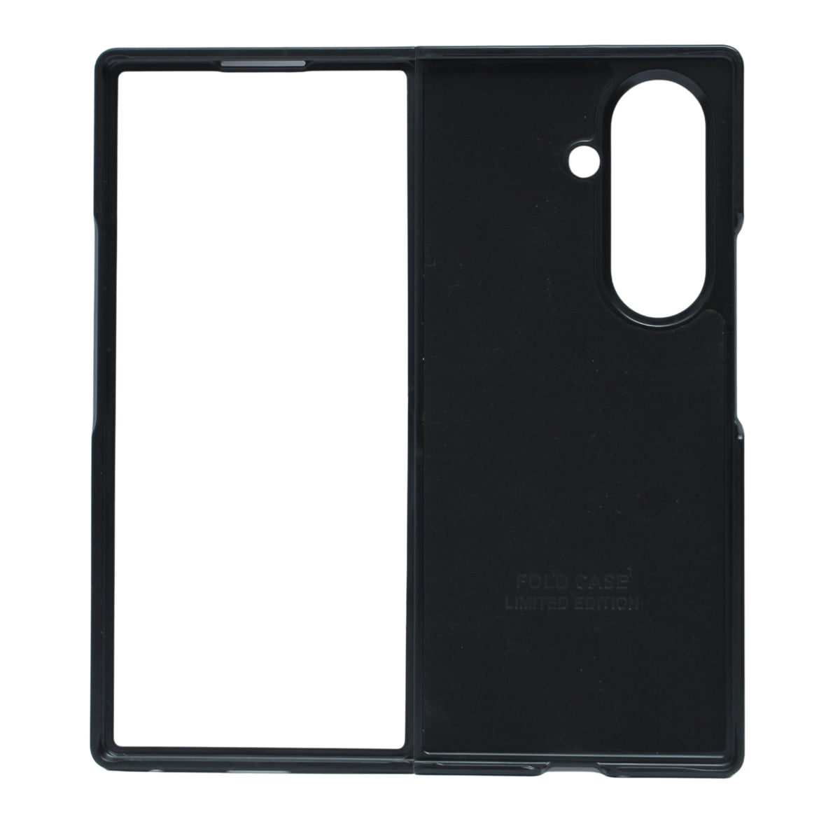 Classic Leather Case with Metal Ring Stand for Samsung Galaxy Z Fold 7 –Kickstand Grip Cover