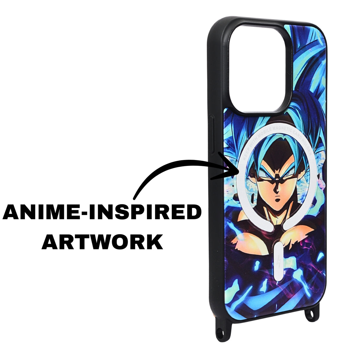 Anime Print Vibrant Character Design Phone Case for iPhone 14 Pro