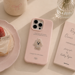 3D Cartoon Bichon Frise Pattern Case