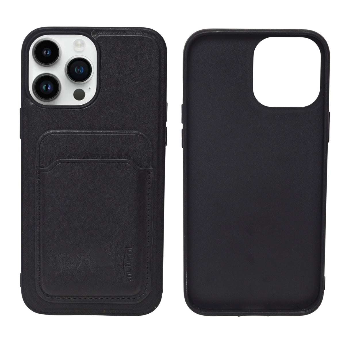 Dual-Purpose Magnetic Wallet Holder Phone Case for iPhone 13 Pro Max