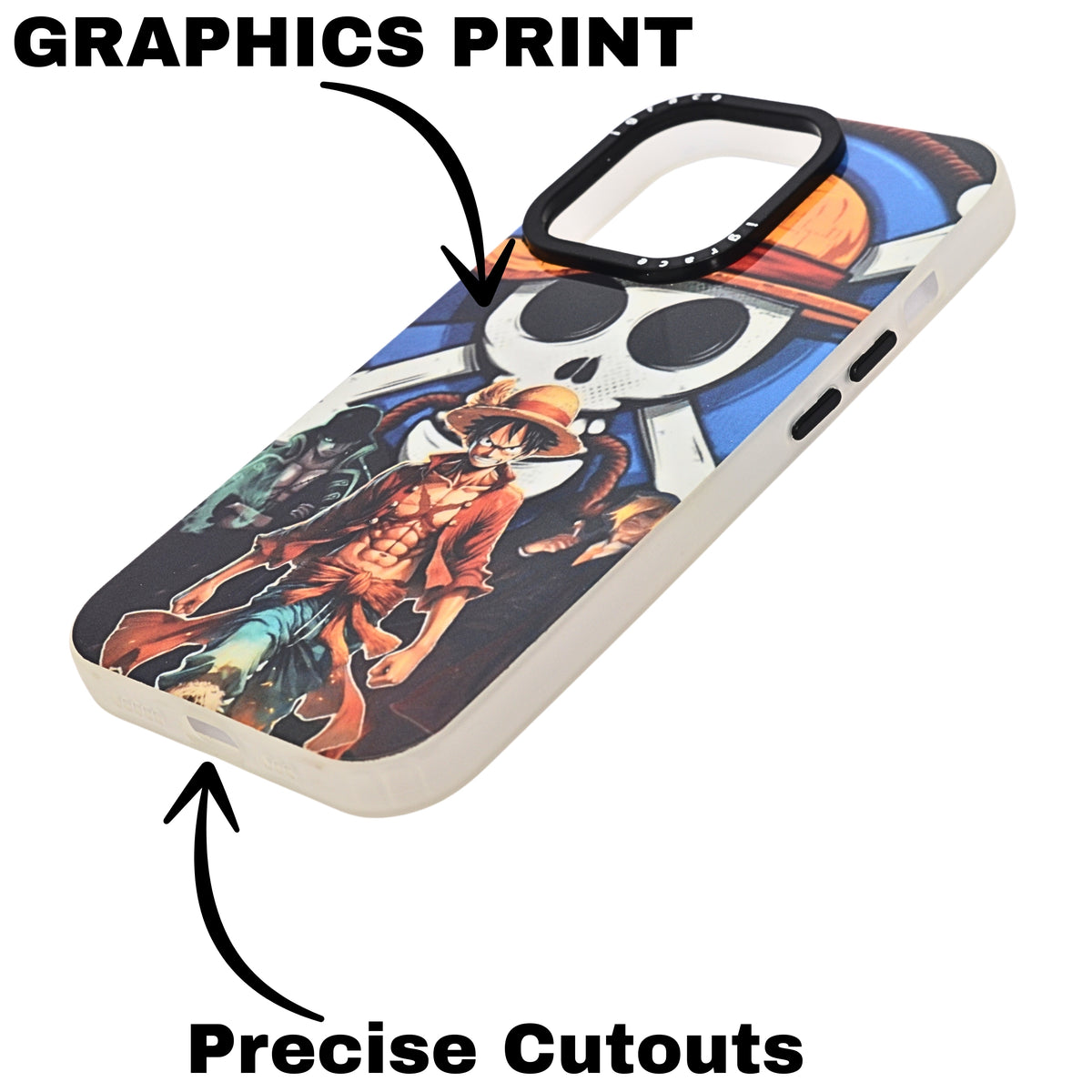 Anime Print Vibrant Character Design Phone Case for iPhone 14 Pro