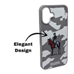 Santa Barbara Polo & Racquet Club Leather Phone Case For iPhone 16 Plus
