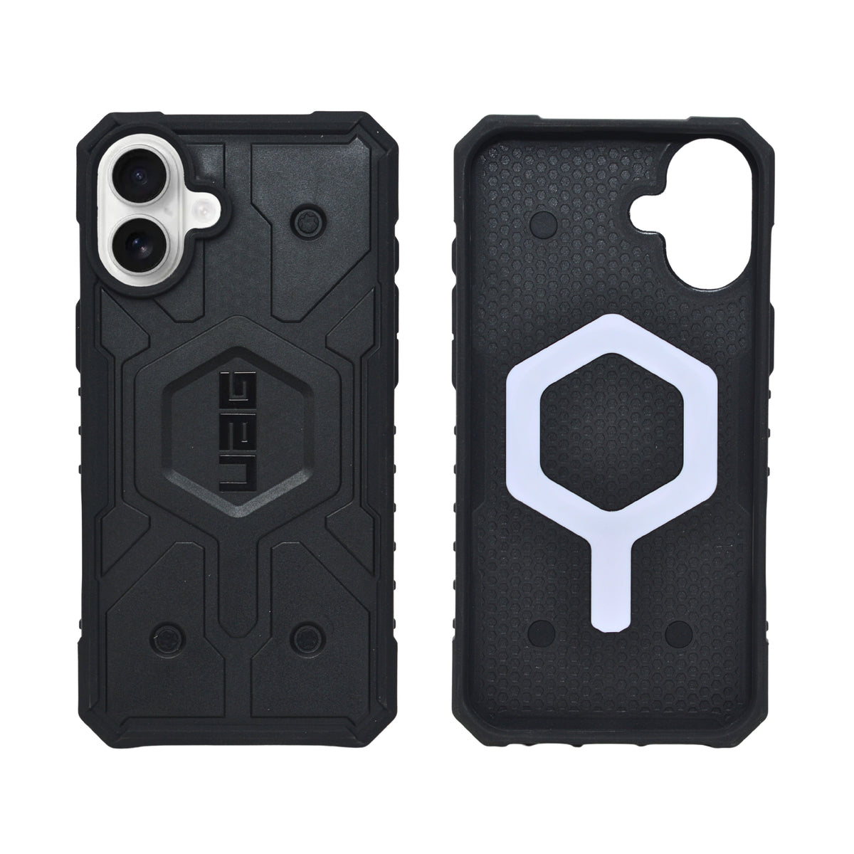 Rugged Armor Shockproof MagSafe Compatible Phone Case For iPhone 16 Plus