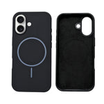 Soft Silicone with MagSafe Ring Phone Case for iPhone 17