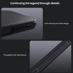 Carbon Texture with Sliding Camera Protector Phone Case for iPhone 16 Plus