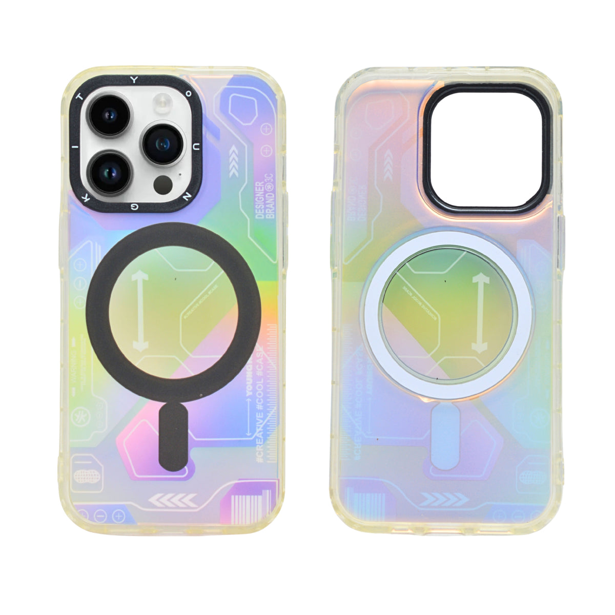 Camouflage MagSafe Compatible Phone Case for iPhone 14 Pro