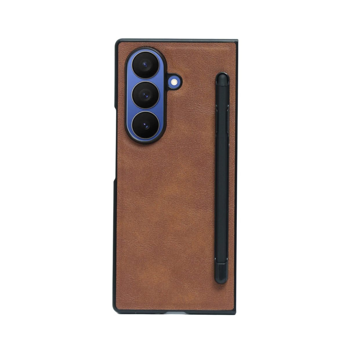 Executive Leather Case with S Pen Holder for Samsung Galaxy Z Fold 7 – Sleek Fit & Stylus Support