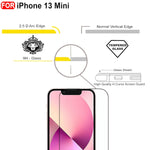 Ultra-Clear Tempered Glass Screen Protector for iPhone 13 Mini