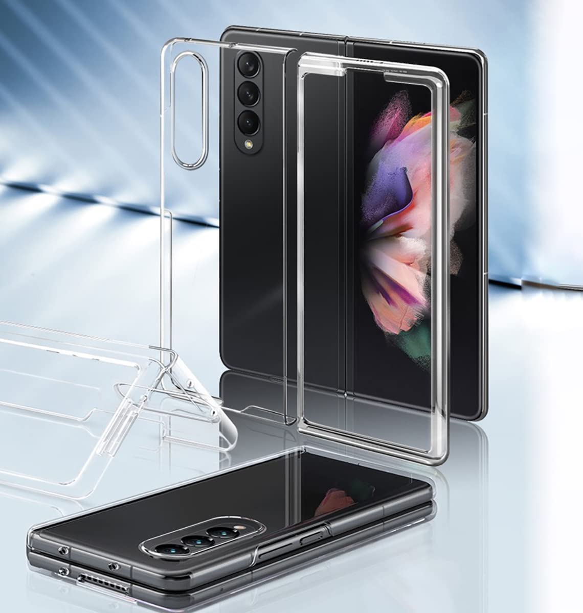 Ultra-Clear Anti-Yellow Durable & Sleek Protection Slim Hard Case for Samsung Fold Series