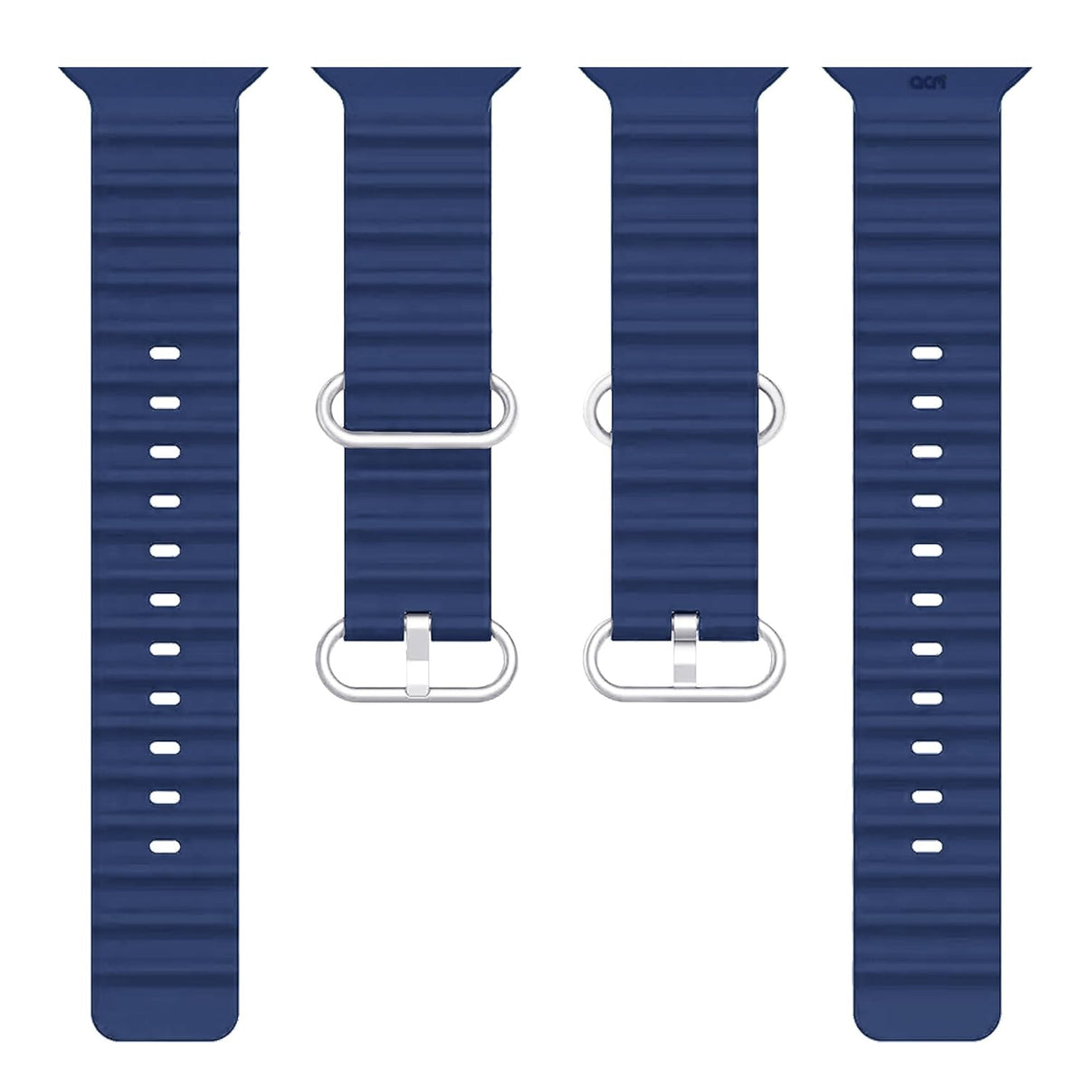 Durable Sweatproof Design Silicone Strap for iWatch 49mm (Ultra 2/Ultra), 45mm, 44mm, 42mm – Compatible with Series 10/9/8/7/6/5/4/3/2/1/SE