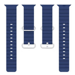 Durable Sweatproof Design Silicone Strap for iWatch 49mm (Ultra 2/Ultra), 45mm, 44mm, 42mm – Compatible with Series 10/9/8/7/6/5/4/3/2/1/SE