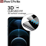 Ultra-Clear Tempered Glass Screen Protector for iPhone 12 Pro Max