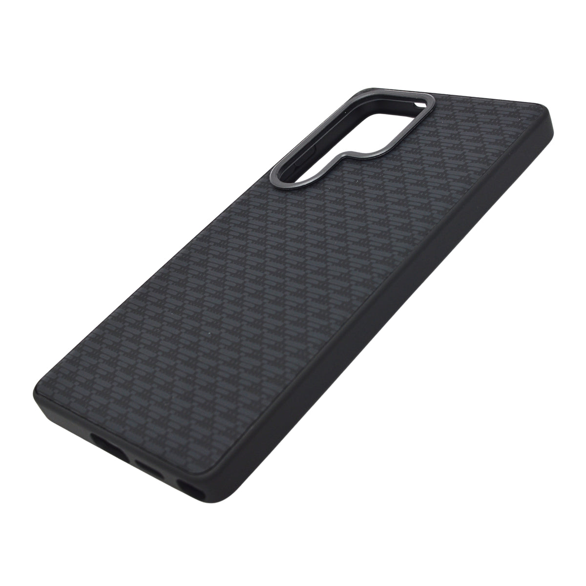 Carbon Weave Pattern Phone Case for Samsung Galaxy S25 Ultra