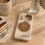 Embroidered Chocolate Cookie Patch Matte Case