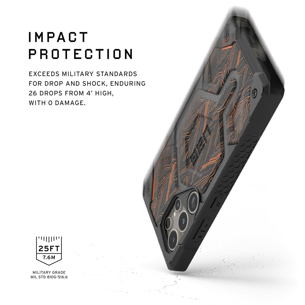 UAG Monarch Pro Rugged Case for Samsung Galaxy S25 Ultra | Military-Grade Tested | MagSafe Compatible
