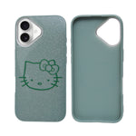 Glitter Sparkle Kitty Phone Case for iPhone 17