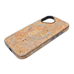 Cork Texture Printed MagSafe Compatible Phone Case for iPhone 16