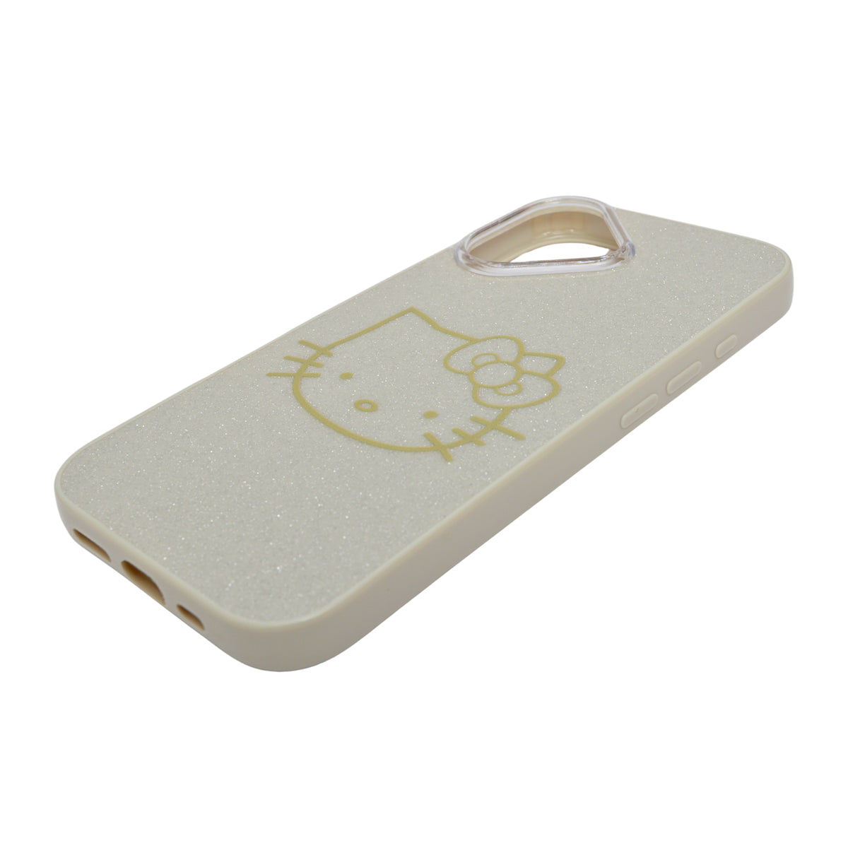 Glitter Sparkle Kitty Phone Case for iPhone 17