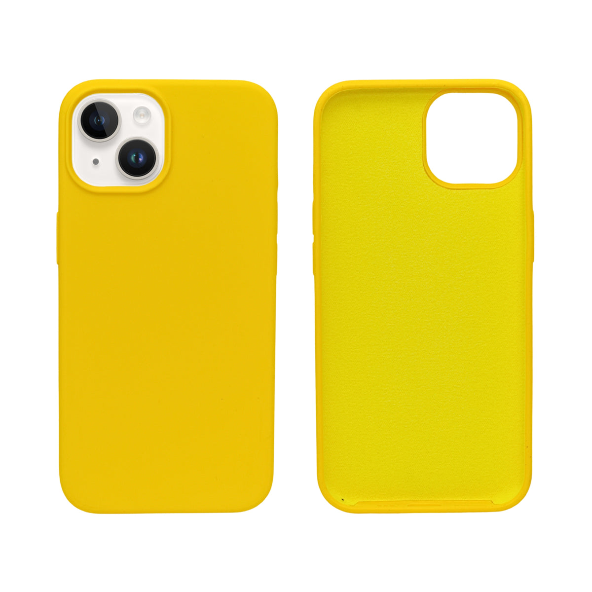 Premium Soft Silicone with Microfiber Lining Phone Case for iPhone 13/ 14