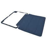 Transparent Trifold Smart Folio Case with Pencil Slot for iPad Pro 11 Inch