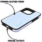 Spigen Leather Textured Protective Phone Case For iPhone 14 Pro Max