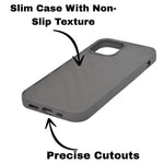 Soft Silicone Wave Texture Phone Case For iPhone 12 / 12 Pro