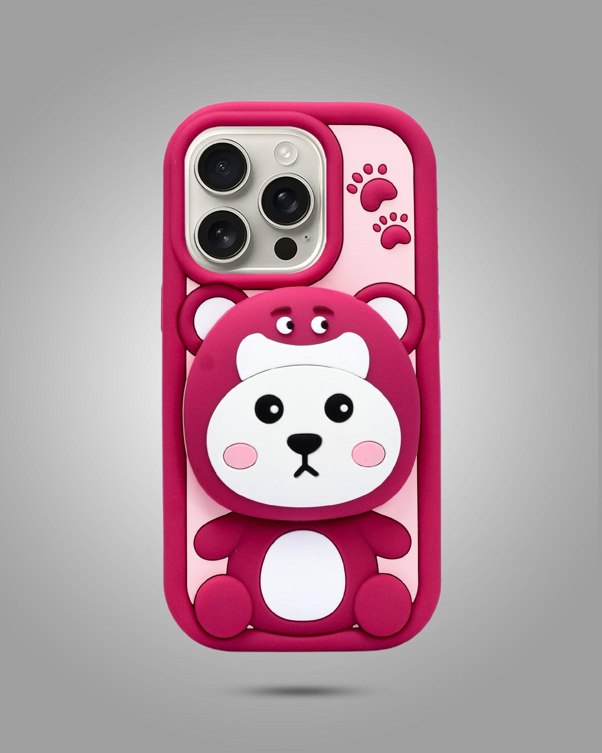 Cute Soft Fluffy 3D Cover For iPhone 15 Pro Max