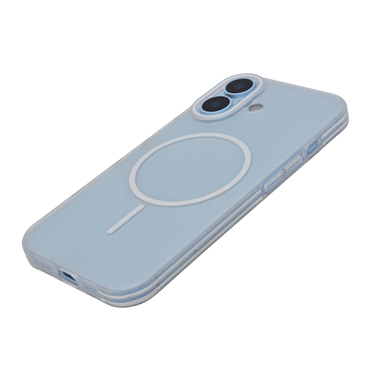 Crystal Clear Shockproof MagSafe Phone Case for iPhone 17