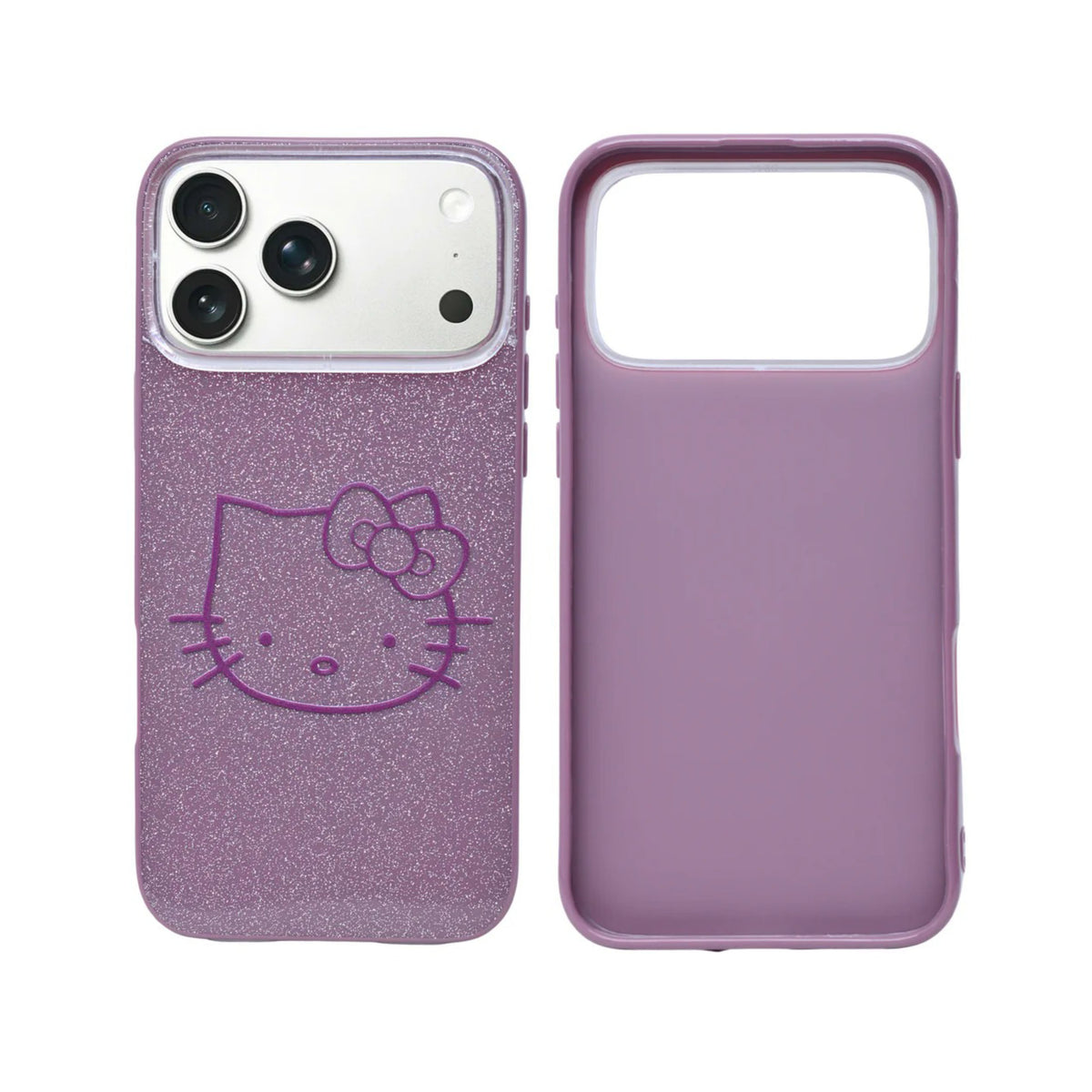 Glitter Sparkle Kitty Phone Case for iPhone 17 Pro Max