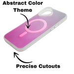 Iridescent MagSafe Compatible Gradient Phone Case For iPhone 16 Plus
