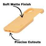 Silicone Soft Matte Finish Phone Case with Kickstand For iPhone 16 Plus