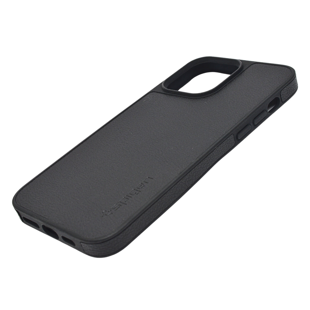 Spigen Leather Textured Protective Phone Case For iPhone 14 Pro Max