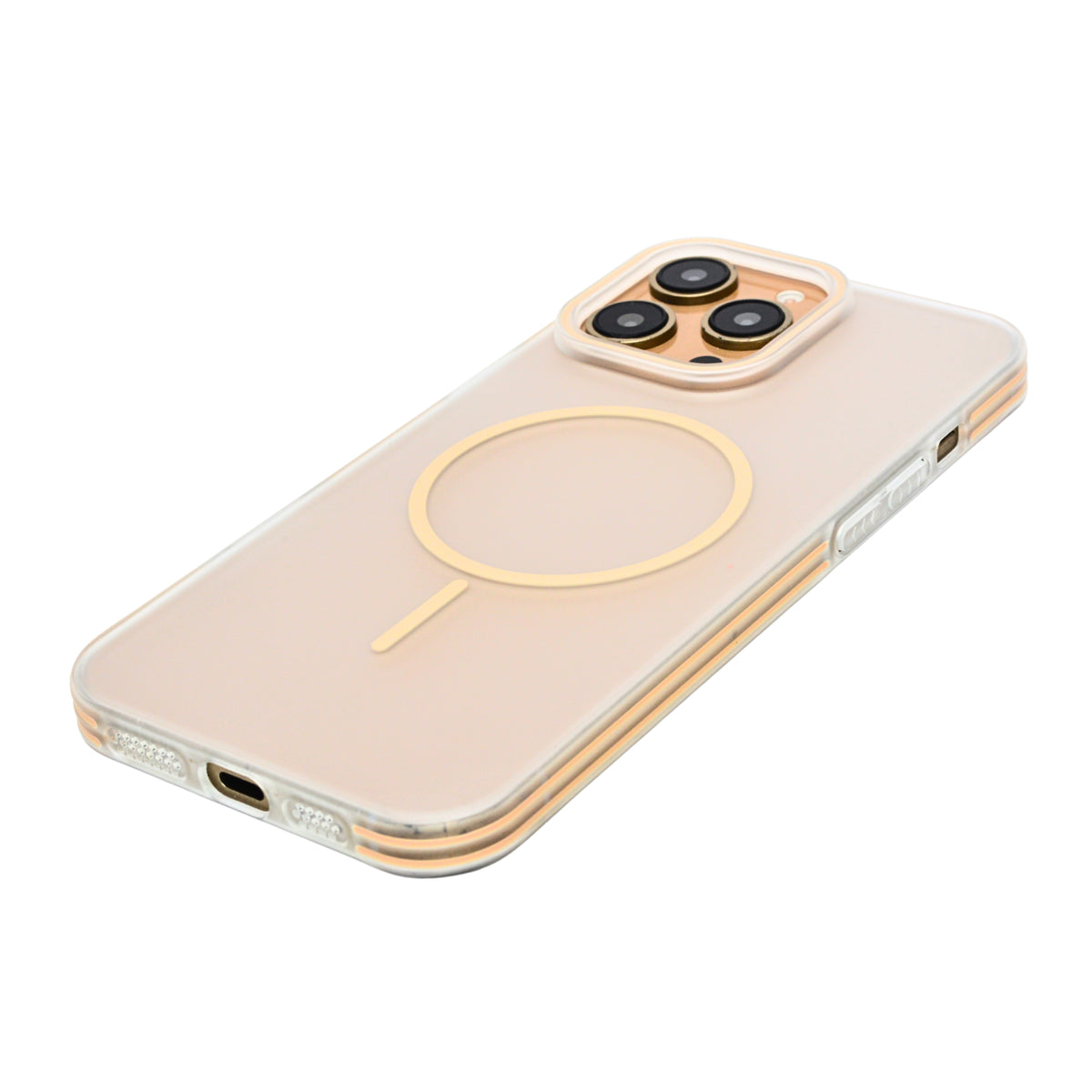 Crystal Clear Shockproof MagSafe Phone Case for iPhone 16 Pro