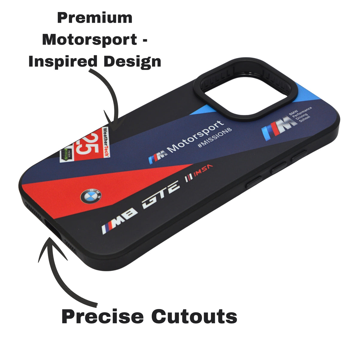 Premium Car Motorsport Edition Phone Case for iPhone 16 pro Max