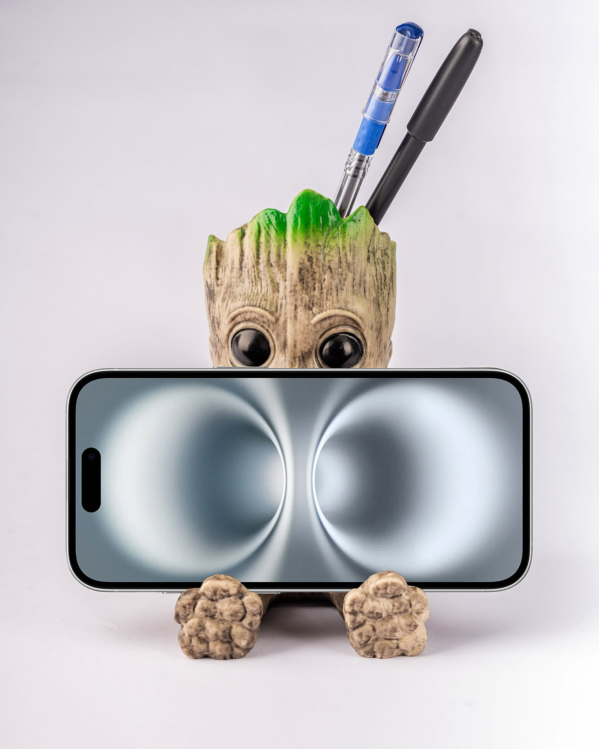 Cute Alien Planter - Desk Buddy Mobile Stand
