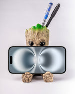 Cute Alien Planter - Desk Buddy Mobile Stand