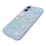 Sparkling Liquid Glitter Ocean Phone Case for iPhone 17