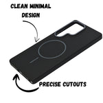 Magsafe Compatible Hard Plastic Phone Case for Samsung S25 Ultra