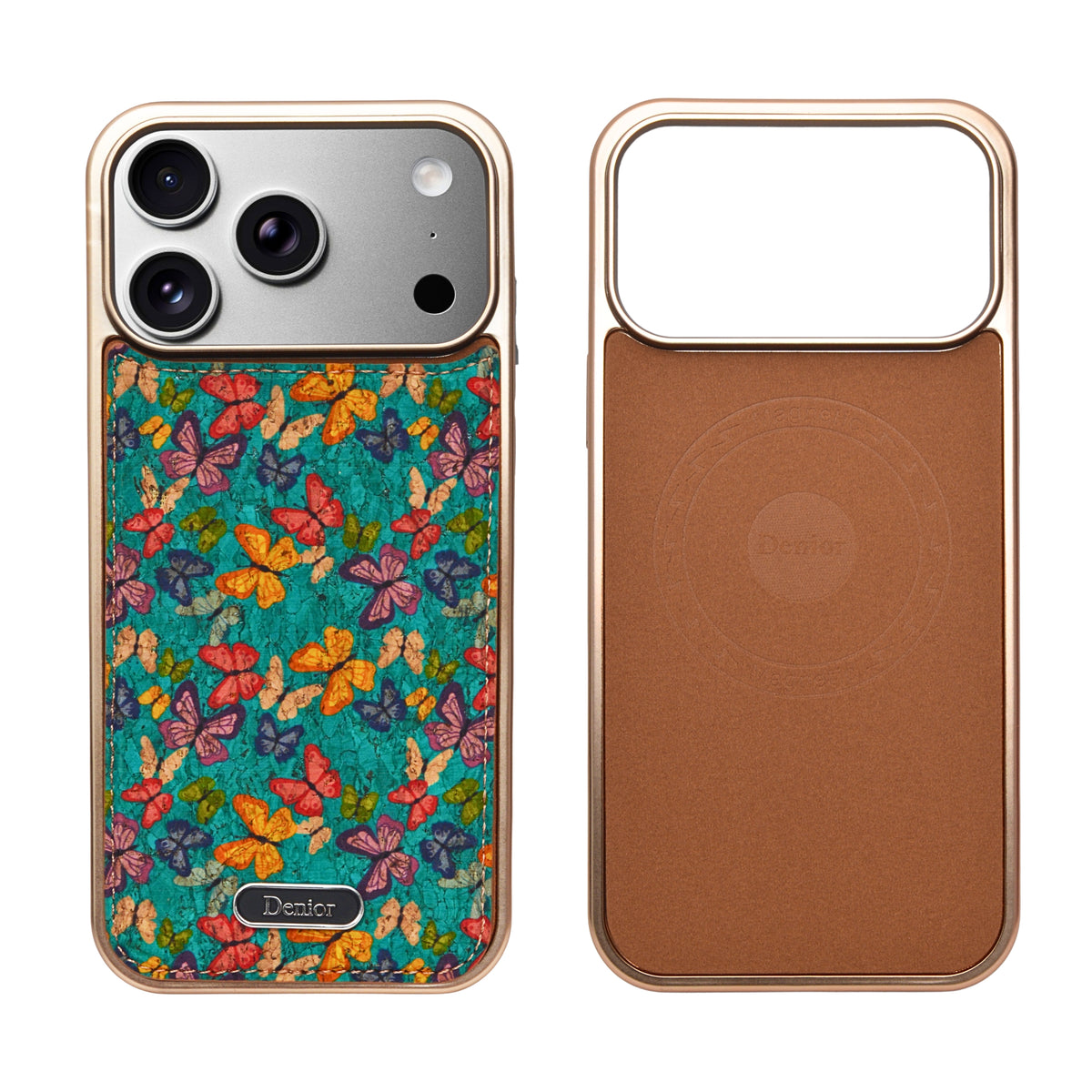 Floral Detachable MagSafe Compatible Phone Case for iPhone 17 Pro