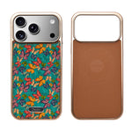 Floral Detachable MagSafe Compatible Phone Case for iPhone 17 Pro