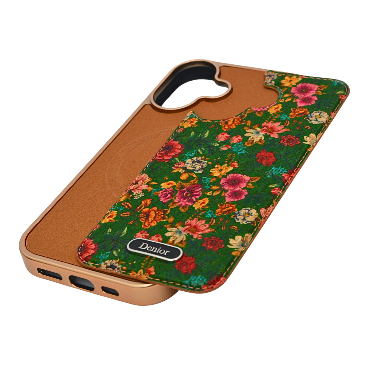 Floral Detachable MagSafe Compatible Phone Case for iPhone 17