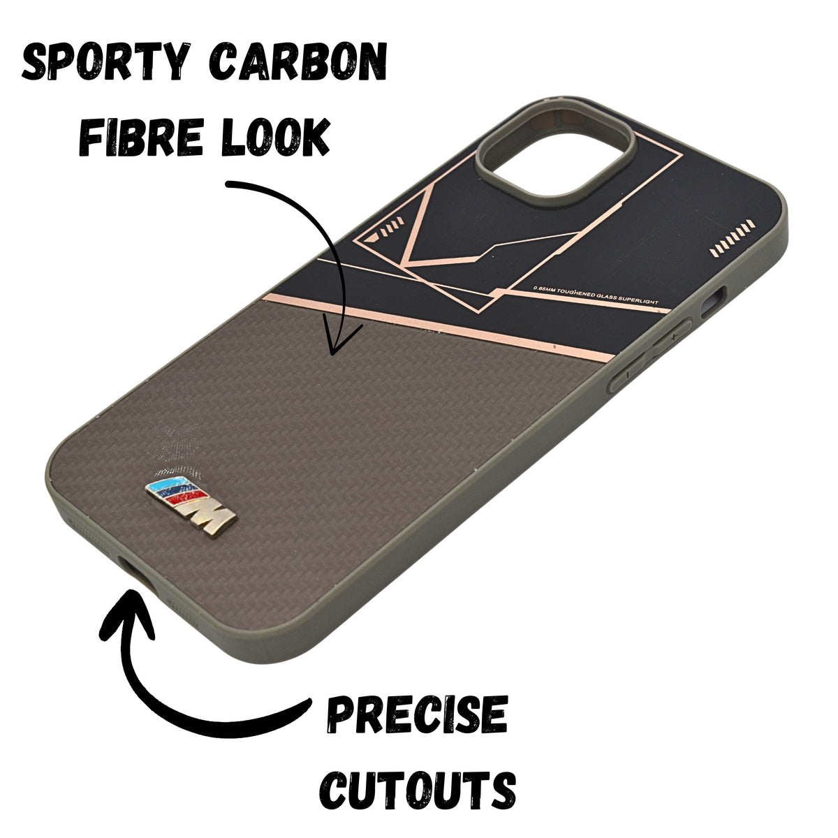 Premium Car Motorsport Edition Phone Case for iPhone 14Plus / 15Plus