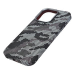 Camouflage Pixel Pattern Phone Case for iPhone 15 Pro