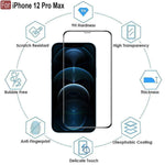 Ultra-Clear Tempered Glass Screen Protector for iPhone 12 Pro Max